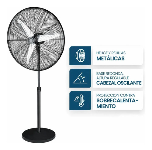 VENTILADOR DE PIE 26" INDUSTRIAL PHILCO