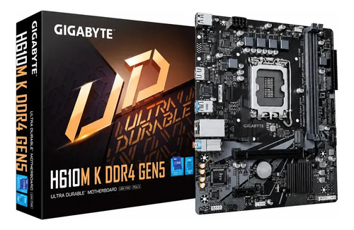MOTHER H610M K DDR4 GIGABYTE UD GEN5 S1700