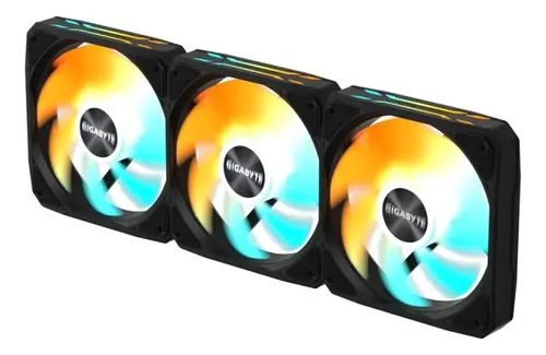 COOLER GABINETE GIGABYTE EZ CHAIN FAN 120MM ARGB PACK X3